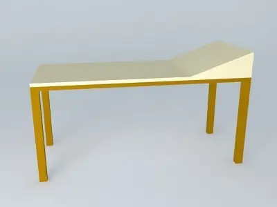 Medical daybed Free 3D model
