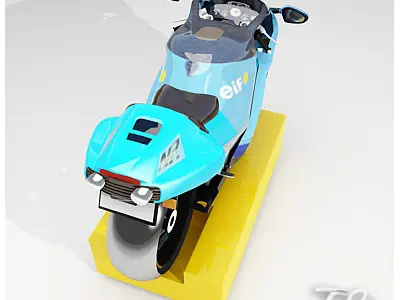 KIDDY RIDE MOTORCYCLE 3D model