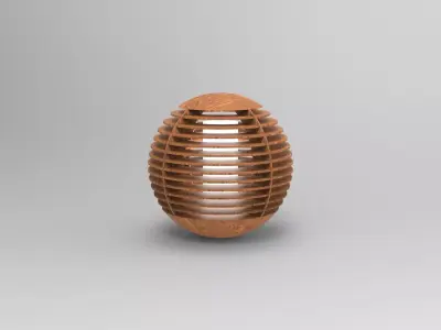 Parametric lamp   3D print model