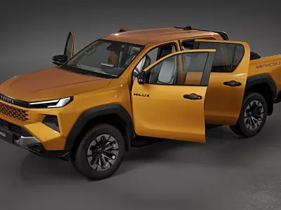 2026 Toyota Hilux 3D model