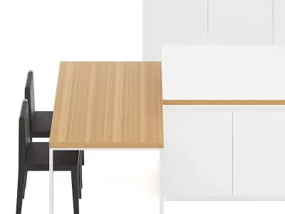 Kitchen Furniture Set 20 3D model