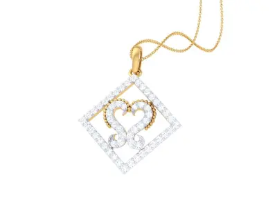 Diamond Pendant 3D print model