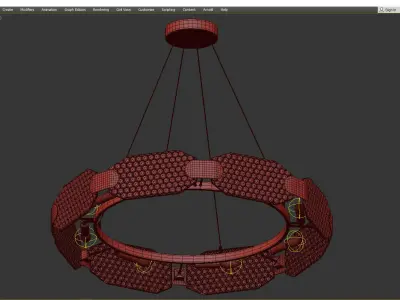 AMANDA BRASS Low-poly 3D model