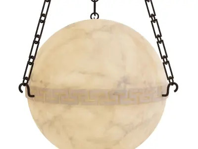 Vaughan Greenwich Globe Light 3D model