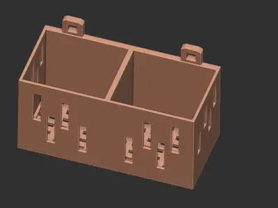 Brush Stand 3d STL  3D print model