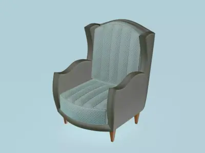Larson Armchair 3D model