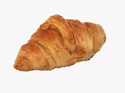Croissant 001 3D model