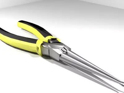 Mechanical Handtools - Round-nose Pliers 3D model