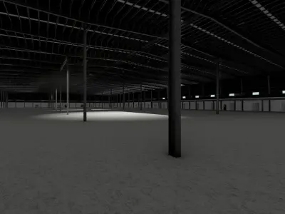 Industrial Factory-Factory building 3D model purchase