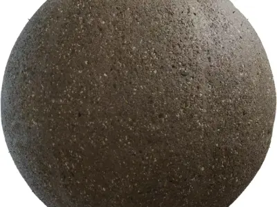 Rough Grainy Dark Brown Soil Ground PBR Texture Texture