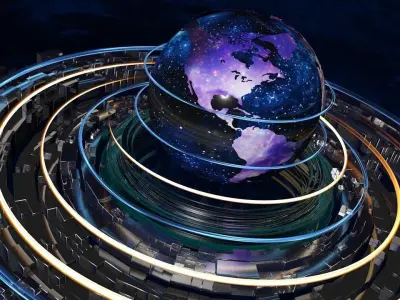 Broadcast Design 3D model