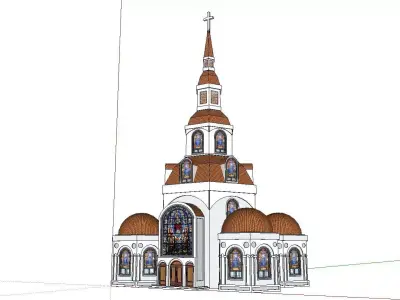 Architecture-Religion-God-Culture-Temple -0217 3D model