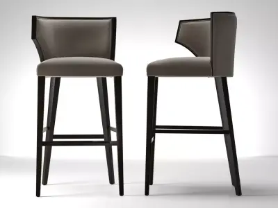 Villa Barstool 3D model