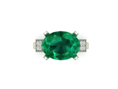 Jewelry ring 410 3D print model