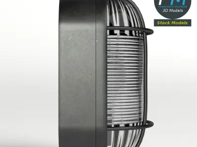 Bulkhead lamp 3D model