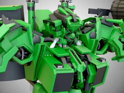 Transformatic Robot 3D model
