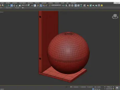 Akova Wall Sconce Low-poly 3D model