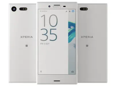 Sony Xperia X Compact White 3D model