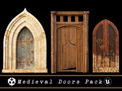 Medieval Doors Pack