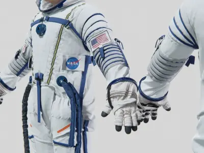 SPACESUIT Russian Sokol Kv2 3D model