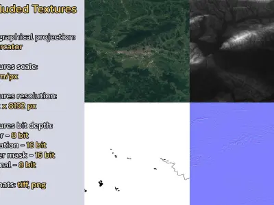 Zagreb Croatia City Landscape 3D Model 3D model