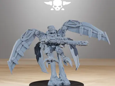 Scavenger Strikers 10 minis 3D print model