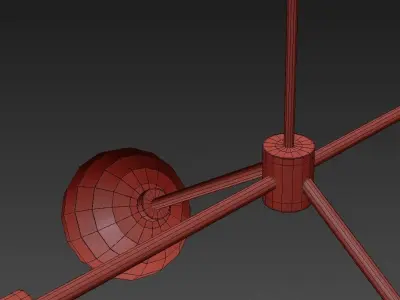 Tooy Nabila chandelier 3D model