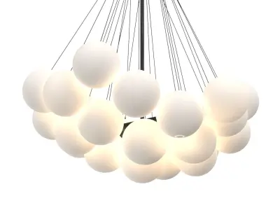 Bubble Chandelier 3D model buy