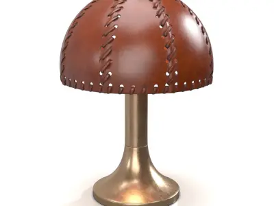 Rare Table Lamp B204 PBR 3D model