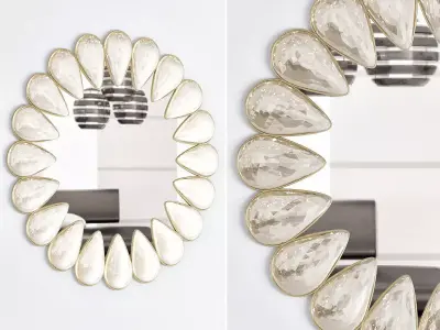 Wall mirror 4 3D model