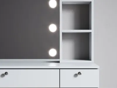 Dressing table - naomi profi 3D model
