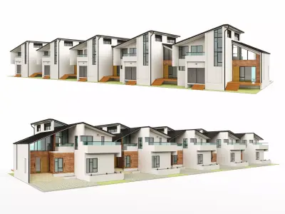 Townhouse-1 3D model