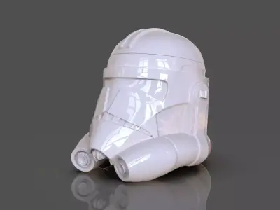 Clone Trooper Helmet Vase 3D print model