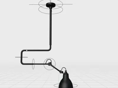 Lamp Gras N 312 L Free 3D model