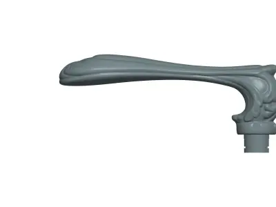 Door Handle - Mortise Handle 3D model