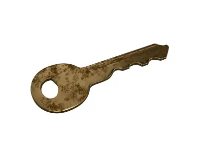 Key V1 006 Low-poly 3D model