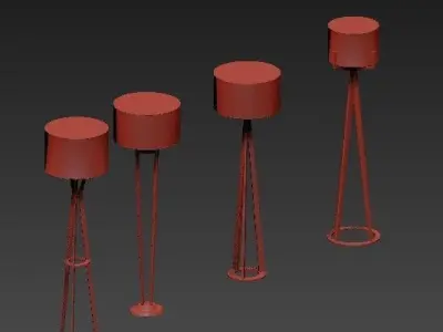 Floor lamp 3D model