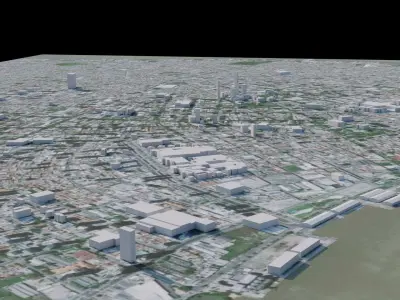 Belem - Brazil 3D model