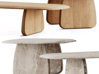 Pirita Kave Home Coffee Tables 3D model