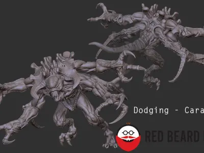 Xenoteras Ripper v2 3D print model