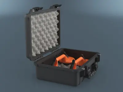  Double Suction Cup Glass Lifter in Case 