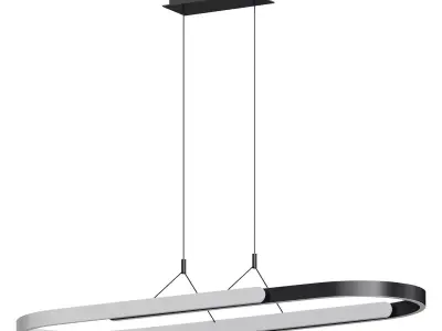 Mira LED Linear Suspension 3D model