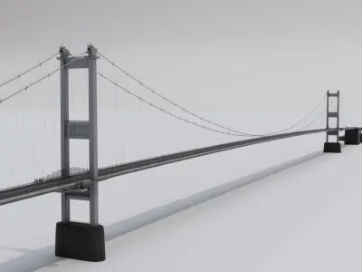 Severn Bridge 3D model