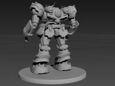 armored core robot 2 3D model