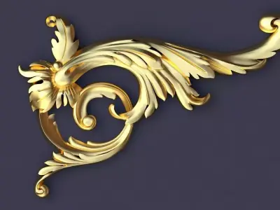 dekor ornament 3D model 49
