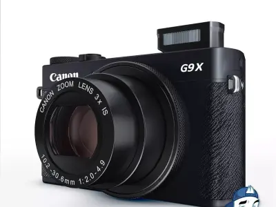 Canon PowerShot G9 X Mark II for Element 3D 3D model
