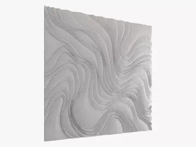 wave wall 38 3D model
