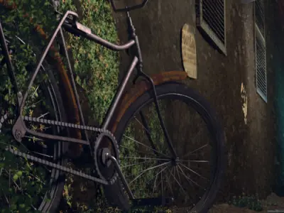 Vintage street 3D model