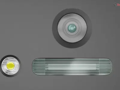 Generic Smartphone 6 Inch 3D model