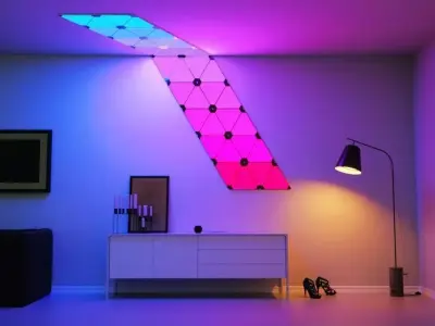 nanoleaf light panels Free 3D model